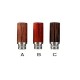STAINLESS STEEL & WOOD WIDE BORE 510 STANDARD DRIP TIPS